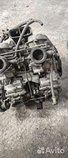 Карбюраторы 4 шт на мотоцикл