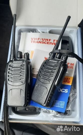 Комплект раций 2 шт Baofeng BF-888S Новые