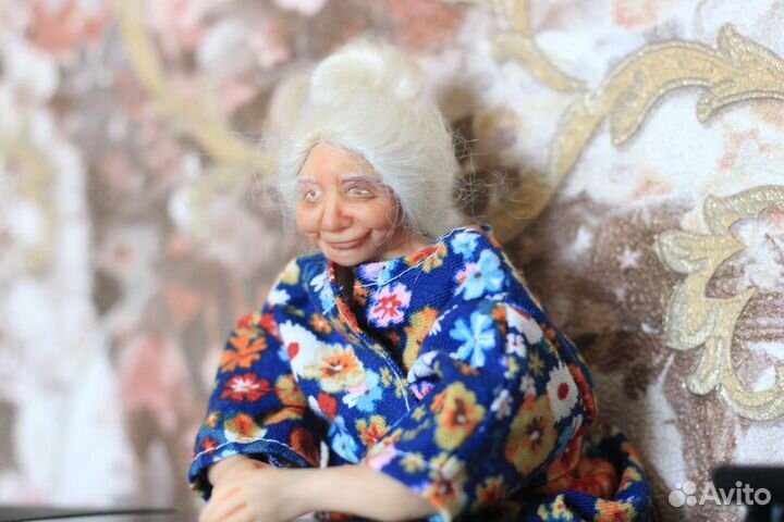 Авторская кукла бабушка