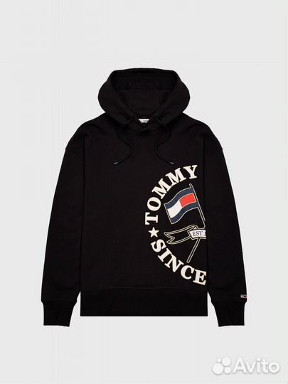 Худи Tommy Jeans Modern Prep Skater Black