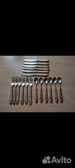 Столовые приборы серебро