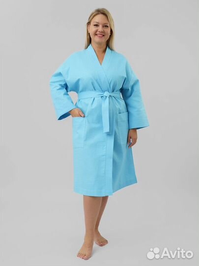 Халат банный вафельный Артикул 1426 - 1423