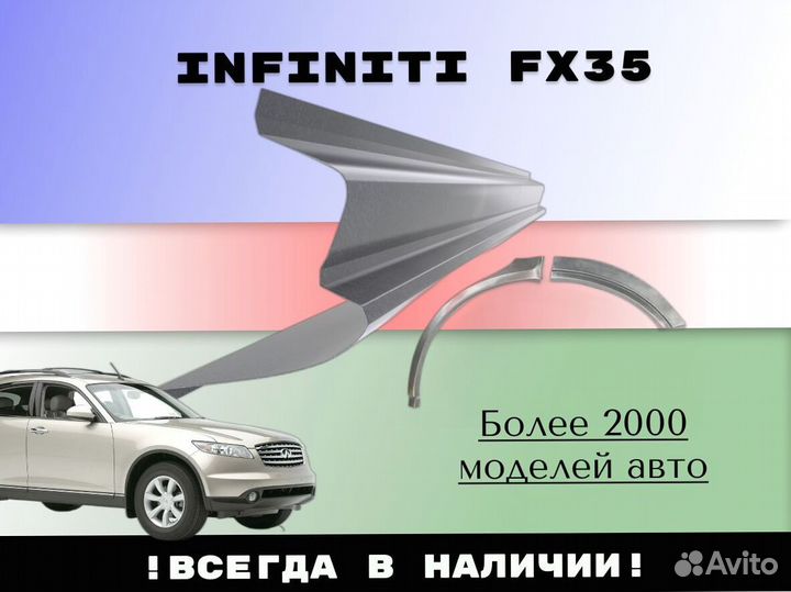 Ремонтные арки Infiniti FX45