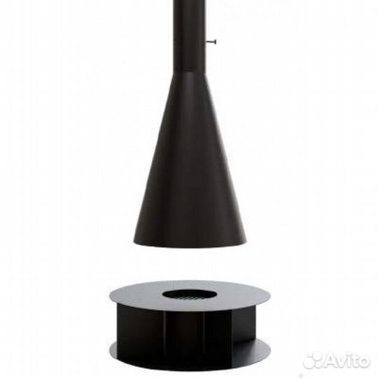 Камин в стиле Hi-Tech 4 Milan