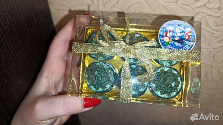 Свечи новогодние