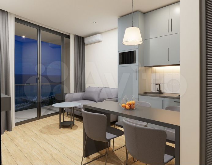2-к. квартира, 57,5 м² (Грузия)