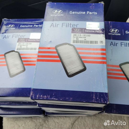 Воздушный фильтр Hyundai Solaris, KIA Rio, Soul