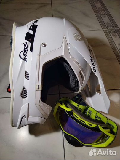 Кроссовый мотошлем JT