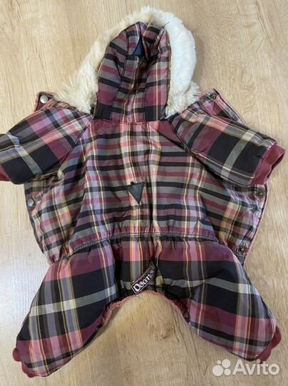 Зимний комбинезон для мелких собак