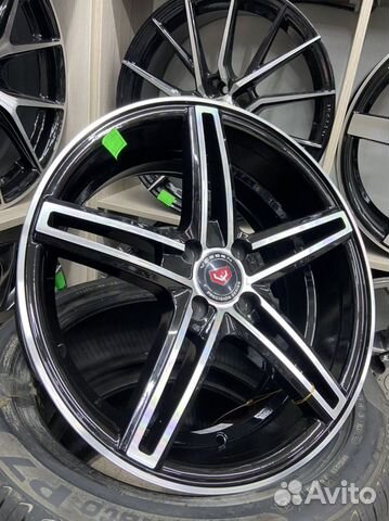 Vossen cv-5 r17 4*100 черные