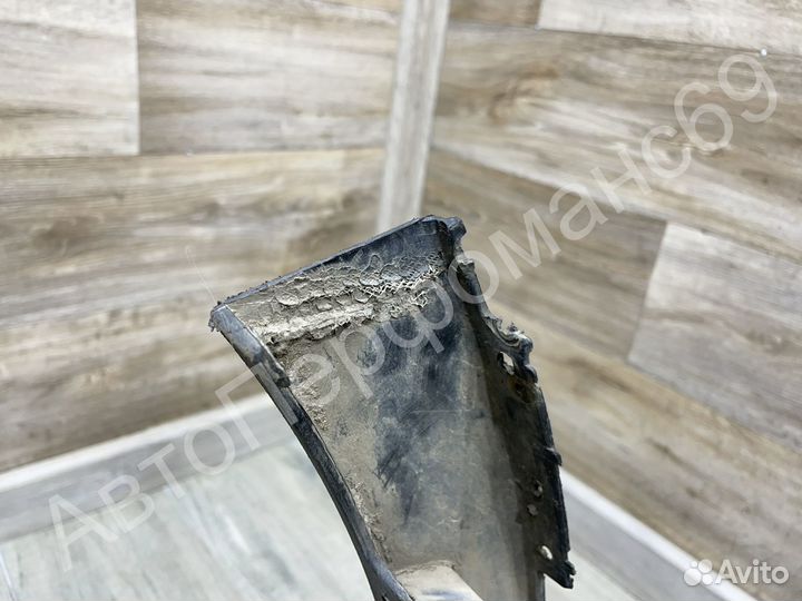 Спойлер переднего бампера Santa Fe 3 (2012-2016)