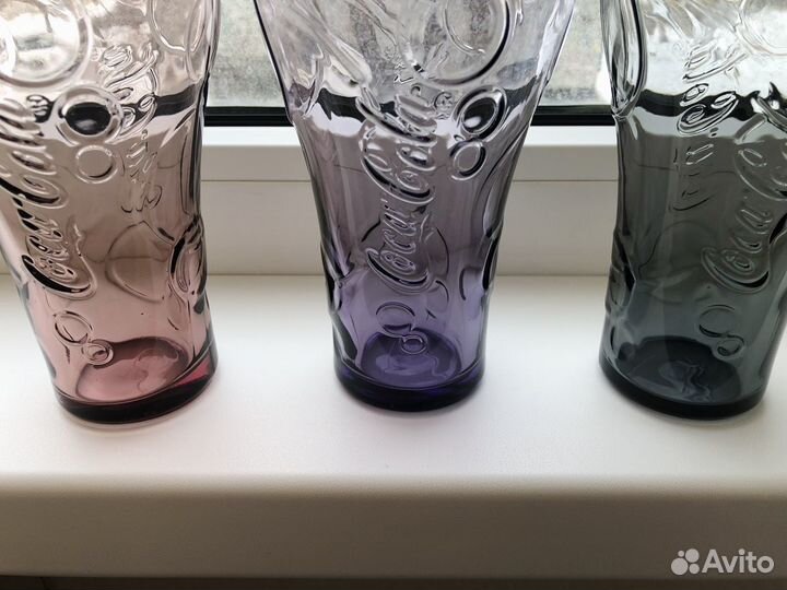 Coca Cola стаканы коллекционные.Италия