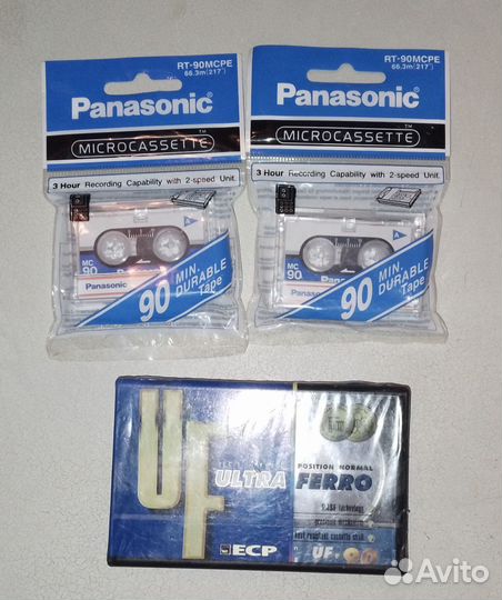 Аудиокассеты новые запечатанные