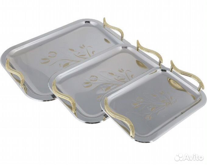 Поднос bohmann набор 3 шт