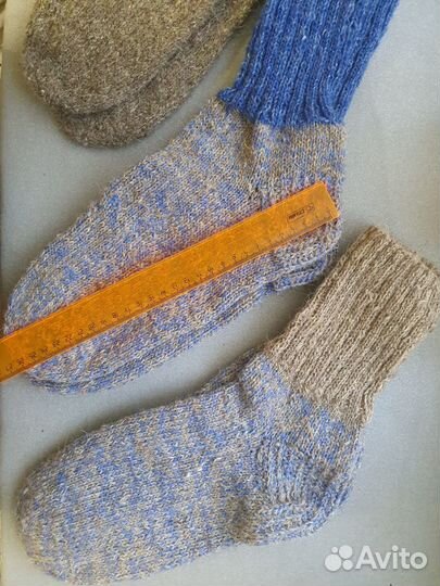 Вязанные носки для рыбаков,охотников р.44-48