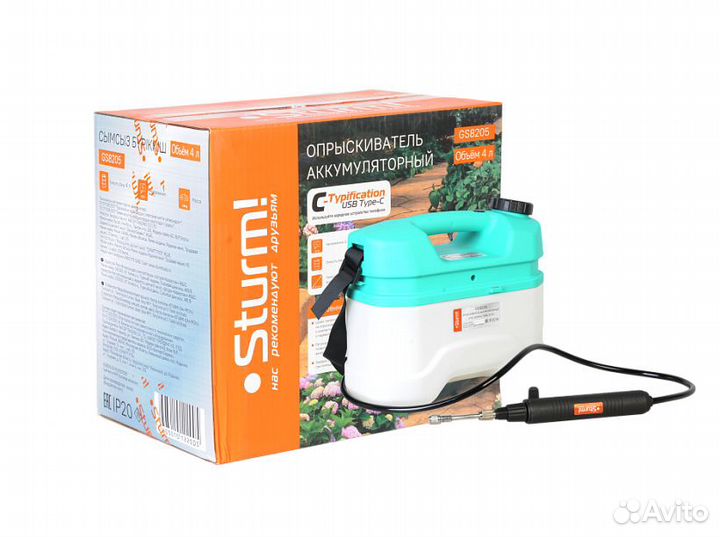 Опрыскиватель садовый Sturm GS8205