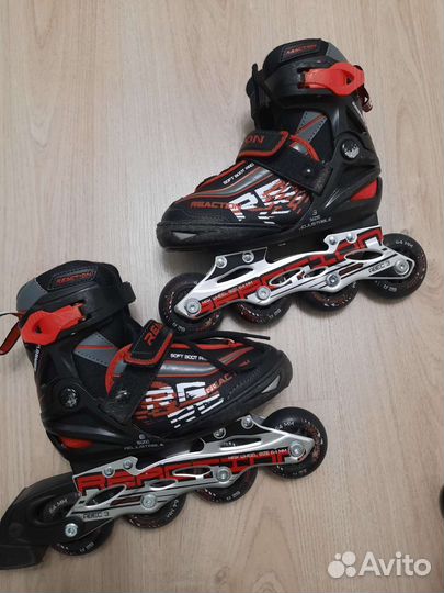 Роликовые коньки детские раздвижные