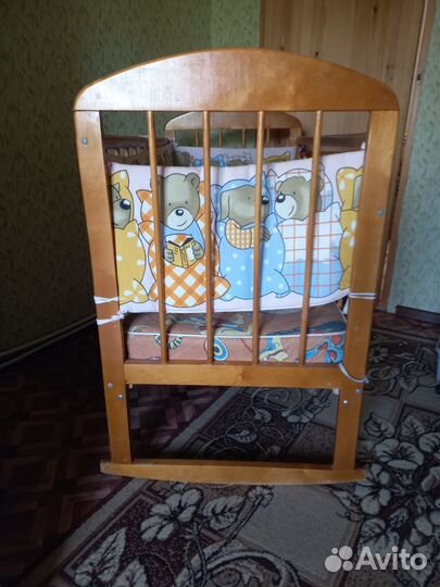 Детская кровать манеж бу