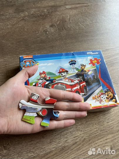 Пазл щенячий патруль