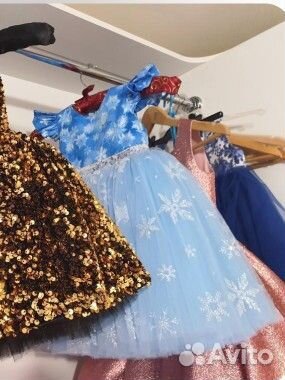 Платье для девочки 92