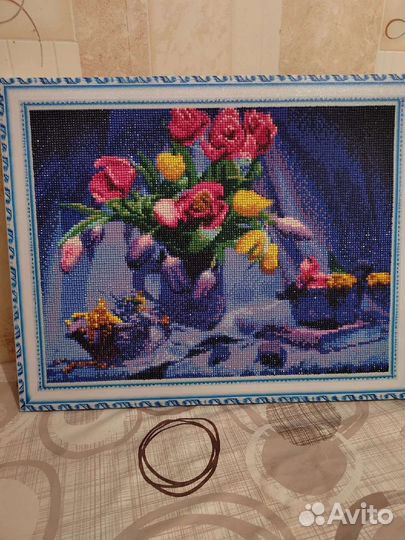 Собираю алмазные мозаики