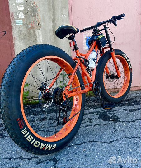 Новый Фэтбайк Fatbike 26 колесо 7 Скоростей