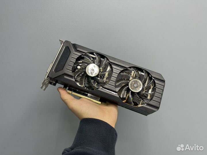 Видеокарта Palit Dual GTX1060 3GB неисправная