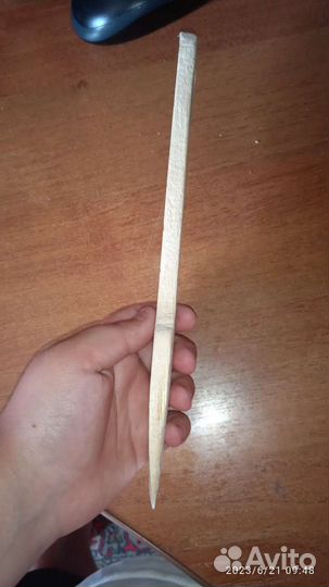 Лопатка для готовки самодельная из дерева