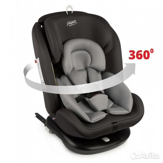 Детское автокресло siger «престиж isofix» 0-36 кг