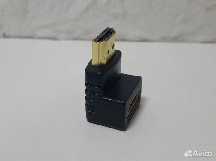 Переходник угловой hdmi-hdmi