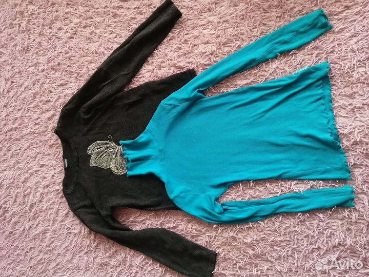 Детские вещи пакетом на девочку 116-134