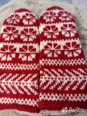 Варежки самовязки