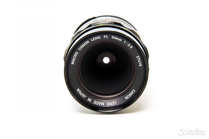 Canon Lens FL 50mm f3.5 Macro