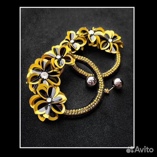 Серьги-кольца