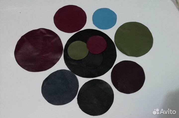 Кожа натуральная, мягкая, для рукоделия