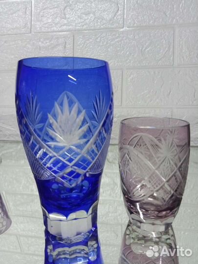 Рюмки, фужеры, стаканы