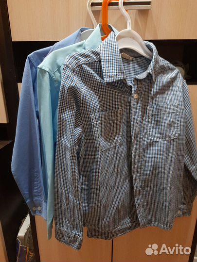 Рубашка для мальчика 128