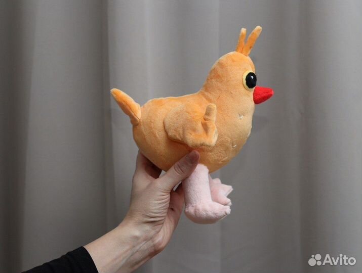 Мягкая игрушка птичка