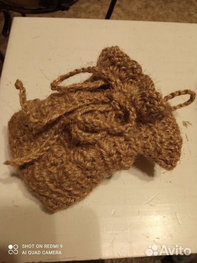 Эко-губка, мочалка из джута