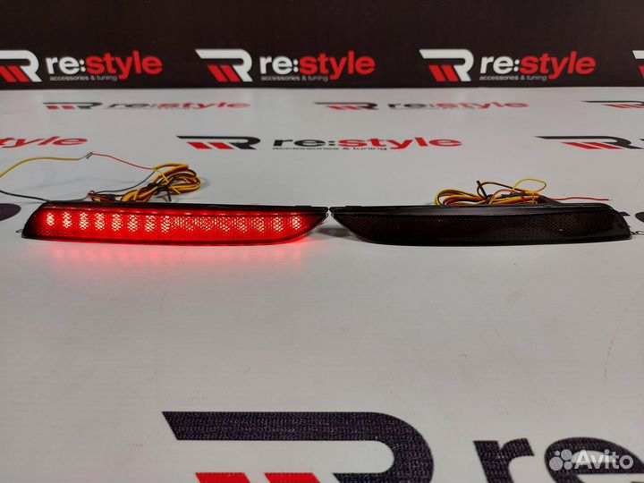 Фонари в задний бампер Honda Fit 10-13г Т2621