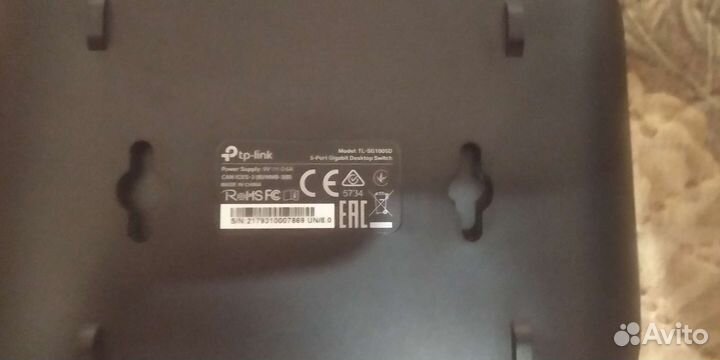 Коммутатор (switch) TP-Link TL-SG1005D