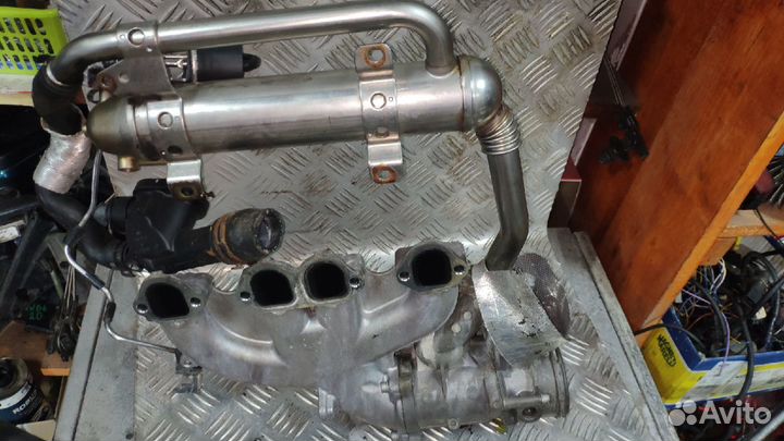 Радиатор и клапан системы EGR Volkswagen Passat B6