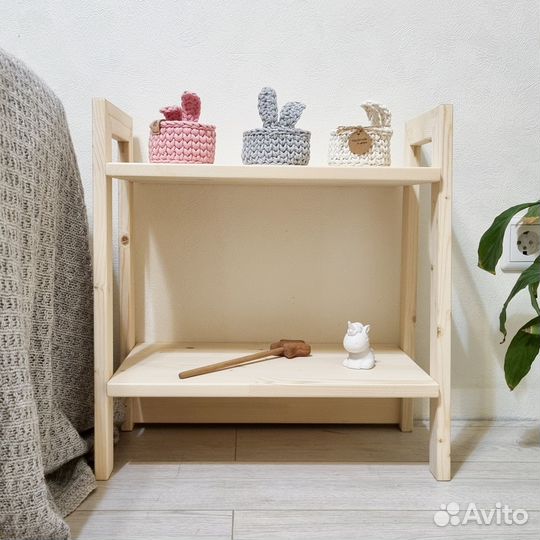 Детский стеллаж маленький / тумбочка детская