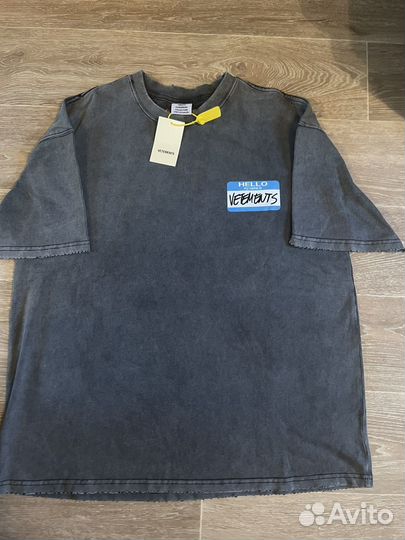 Vetements футболка