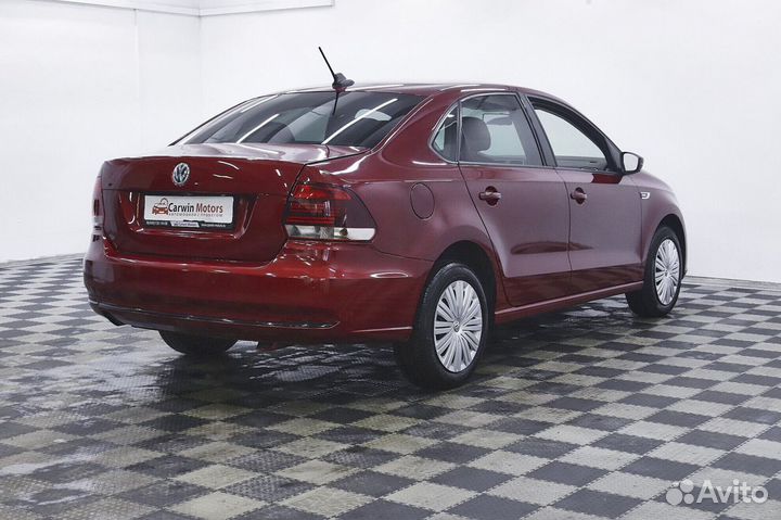 Volkswagen Polo 1.6 AT, 2018, 127 500 км