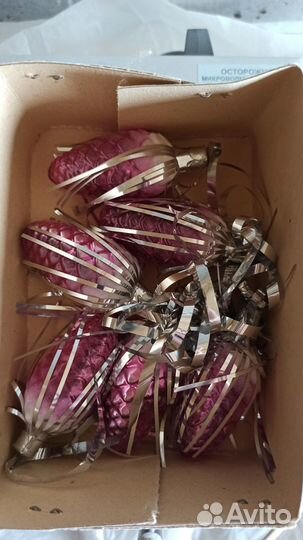 Елочные игрушки СССР