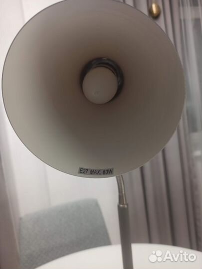 Лампа настольная бу