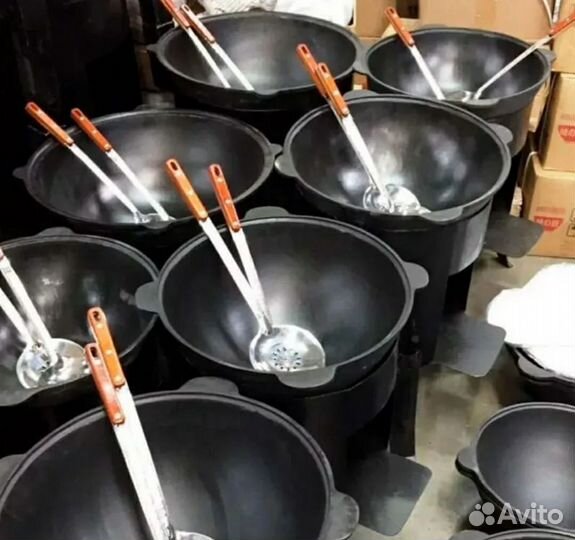 Узбекский чугунный казан оригинал