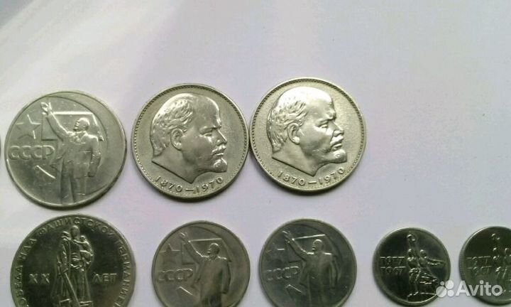 Юбилейные монеты СССР в блеске