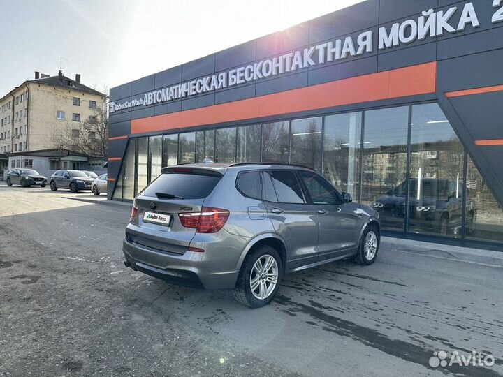 BMW X3 2.0 AT, 2017, 136 000 км